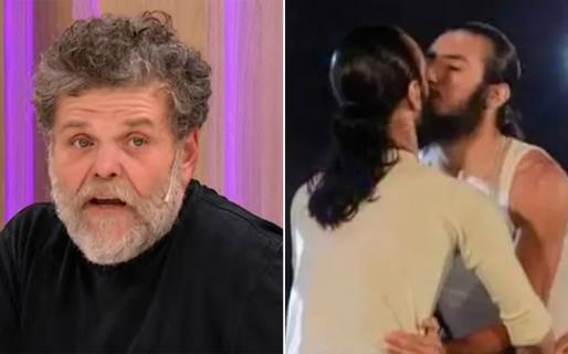 Polémicos tuits de Alfredo Casero luego del beso de dos bailarines hermanos en el escenario de Cosquín