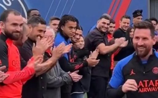 El hermano de Kylian Mbappé evidenció su mal humor durante el recibimiento a Lionel Messi en el PSG