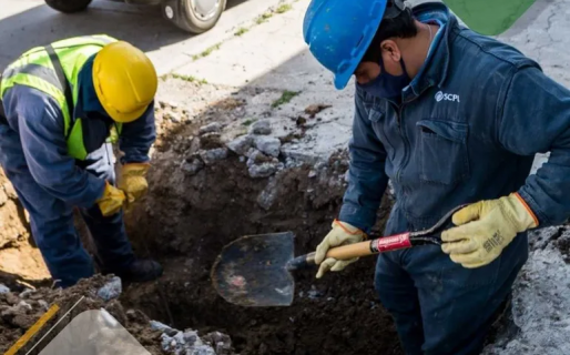 Se reducirá la calzada de la Av. Yrigoyen por tareas de saneamiento