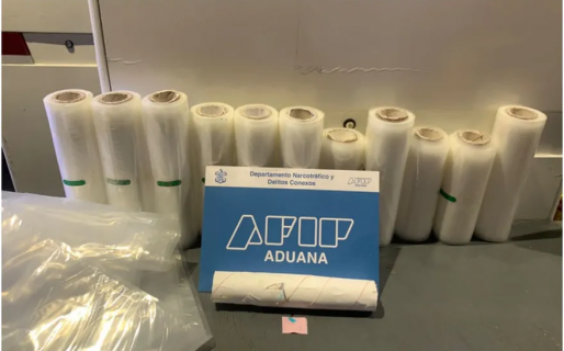 Secuestraron «piononos de cocaína» de una encomienda que tenía como destino Australia