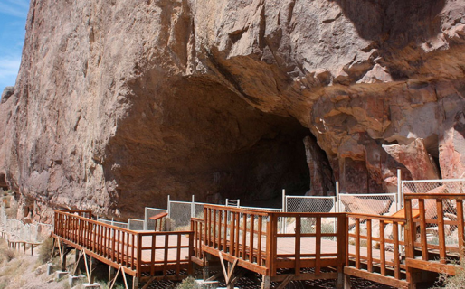 Reabrió la “Cueva de las Manos” tras el cierre por la aparición de viudas negras