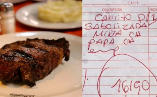 Compraron comida sobre la ruta, pero un detalle en el ticket los sorprendió