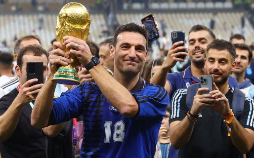 Lionel Scaloni fue elegido como el mejor entrenador del mundo