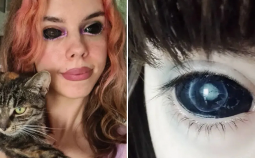 Una chica se tatuó los ojos y quedó ciega: “El tatuador se equivocó”