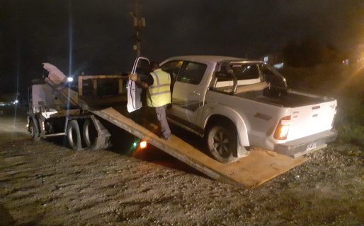 Manejaba borracho por avenida 10 de Noviembre y le secuestraron la camioneta