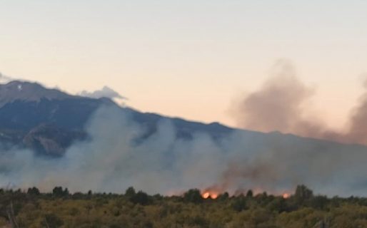 Se desató un nuevo incendio en la cordillera