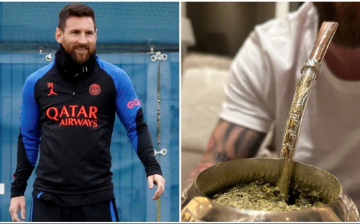Lionel Messi, fanático del mate: mostró su nueva bombilla con tres estrellas y una Copa del Mundo