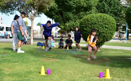 Comenzaron las jornadas recreativas en las playas y plazas de Comodoro