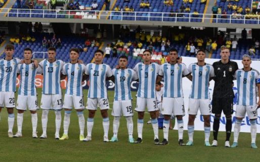 Argentina juega frente a Colombia su continuidad en el Sudamericano Sub-20