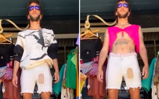 Lanzaron un “short trapo de piso” a 50 mil pesos y desató la polémica