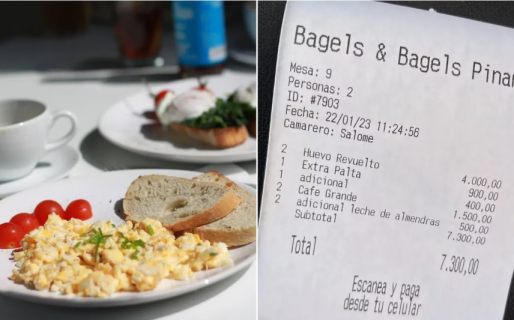Una mujer pagó más de $7000 pesos por un desayuno, se quejó en las redes y la escracharon