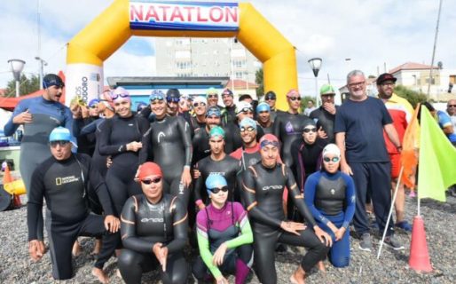 Se realizó una travesía de natación y la 2° fecha del natatlón en homenaje al “Día del Guardavidas”