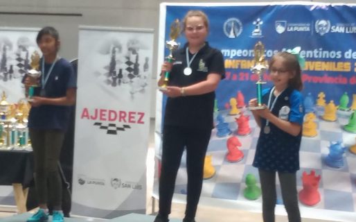 Sol Muruchi volvió a brillar: Se subió al podio en el Campeonato Argentino de Menores en San Luis