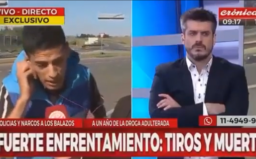 Un joven amenazó a una conductora en pleno programa y la mandó al lugar por donde nació