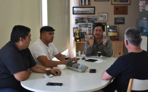 Un campeón del mundo en el Club de Boxeo Comodoro