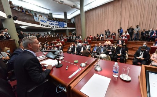 Arcioni inaugurará el 51° período ordinario de sesiones en la Legislatura