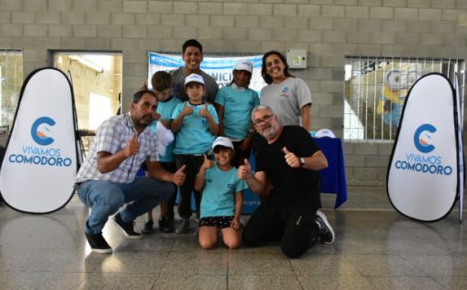 Las colonias del Gimnasio Municipal Nº1 y de la sede Hugo Soto recibieron indumentaria