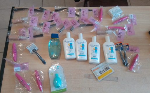 Intentaron robar elementos de un supermercado con su bebé recién nacido pero fueron detenidos