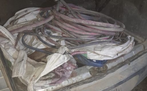 Sustrajeron cables y guanacos en cercanías a un yacimiento y terminaron presos