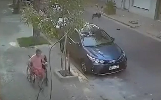 Durante una salida transitoria de la cárcel, robó y baleó a una pareja con ayuda de su hijo