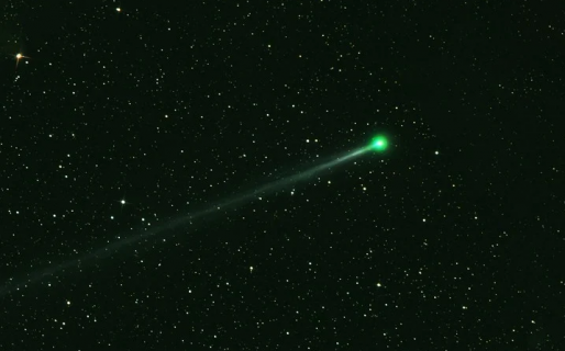 A qué hora se podrá ver el cometa verde en Comodoro