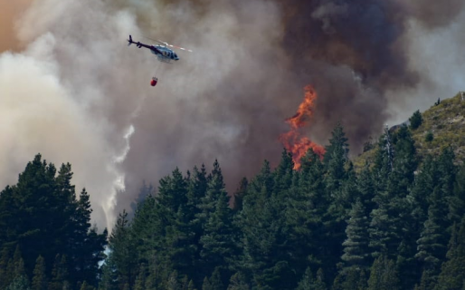 Combaten un nuevo incendio, ahora en Epuyén