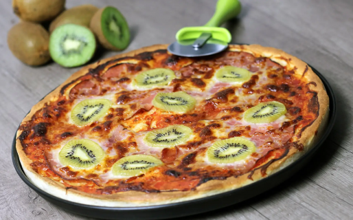 Inventó la pizza de kiwi, la comenzó a comercializar y su mujer lo dejó