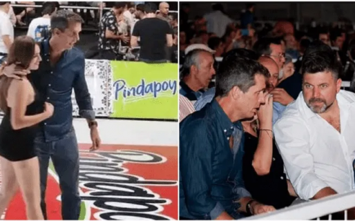 Intendente fue escrachado mientras le tocaba la cola a una periodista