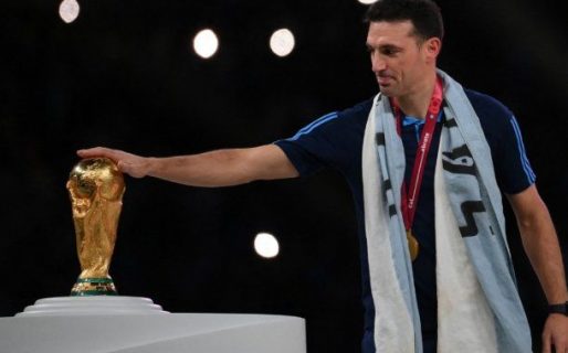 La reacción de Lionel Scaloni cuando le preguntaron por la renovación