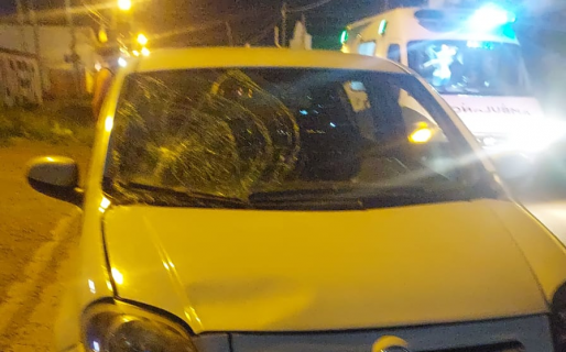 Lo atropellaron y voló, pero no se hizo nada