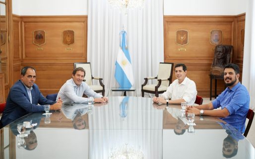 Luque y Wado de Pedro, reunidos en Buenos Aires para “acercar políticas públicas nacionales a Chubut”