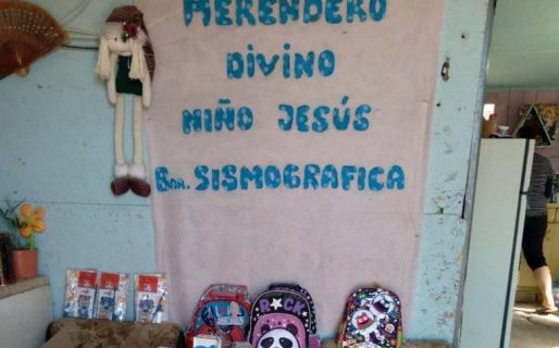 Desde el merendero Sismográfica piden ayuda a la comunidad para juntar útiles escolares