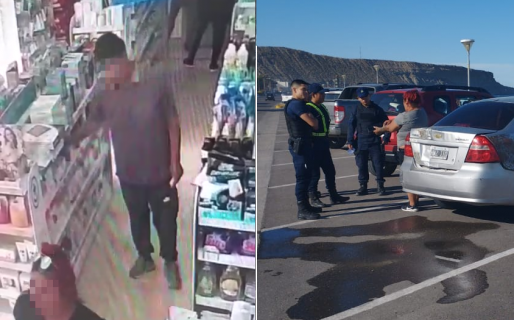 Robaron en un local de Rada Tilly y terminaron demorados juntos a la par
