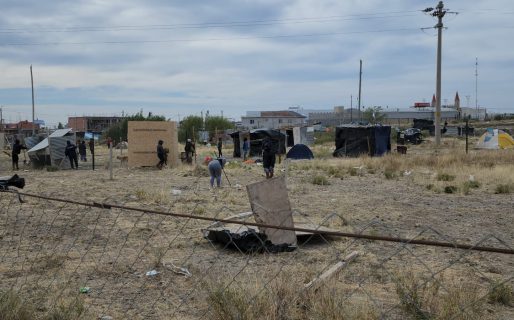 “Estamos cansados de solicitar un pedazo de tierra”