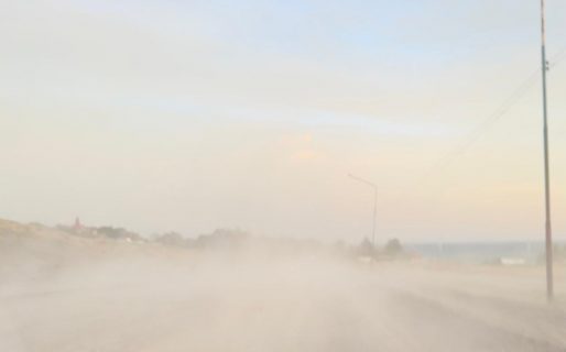 Está pronosticado calor y viento para casi toda la semana