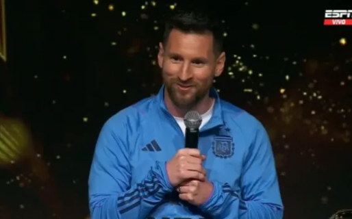 Hasta Messi se ríe de sí mismo: dijo ‘fulbo’ y se lo tomó con humor