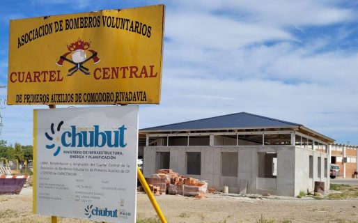 La ampliación del cuartel central de Bomberos Voluntarios concluiría a mediados de año