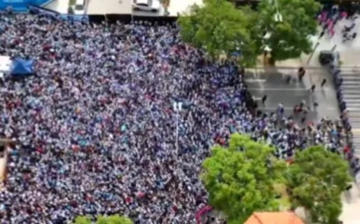 Locura total: Así está la entrada al Monumental en la previa a Argentina-Panamá