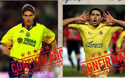Con Palermo y Riquelme, Villarreal festeja sus 100 años