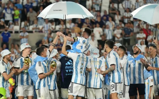 Gran fiesta en Santiago del Estero en la previa del partido de La Selección