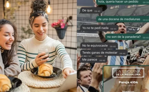 “Qué te pasa, fisura”: una mujer le mandó un mensaje por WhatsApp a una panaderia y el chat se volvió viral