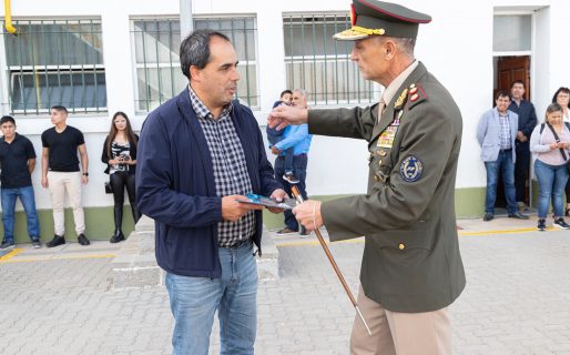 Sampaoli participó del 81° Aniversario del Comando de la Brigada Mecanizada IX del Ejército