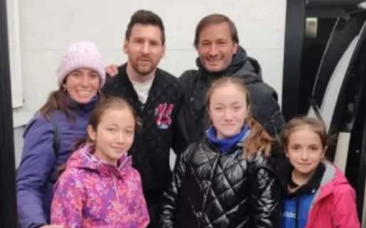 Una comodorense viajó a París para festejar sus 15 años y Messi le hizo el regalo de su vida