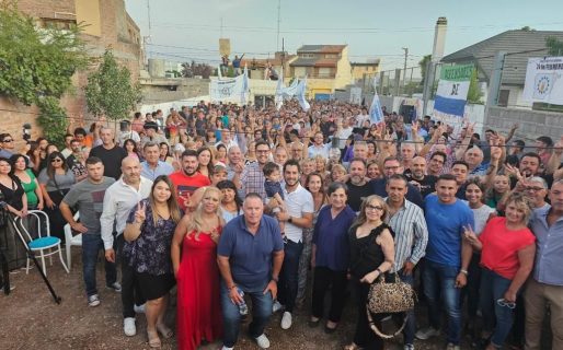 Linares y Sandillo apoyaron a Coliñir en el cierre de campaña