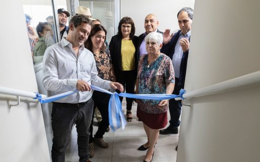 Luque inauguró la segunda etapa del Centro de Jubilados Barrio Roca