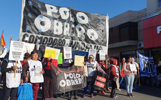 La Unidad Piquetera se moviliza por el centro: «Nos quieren sacar de la calle pero no de la pobreza»