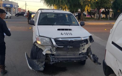 Choque frontal en plena Rivadavia: Sin heridos