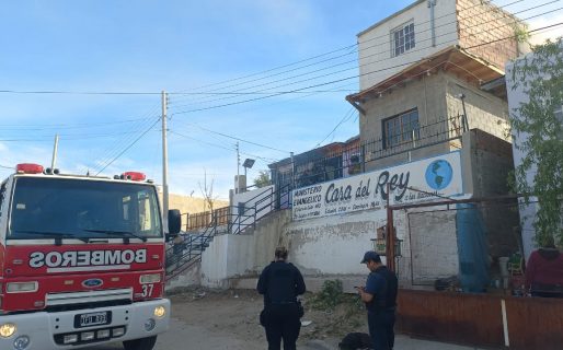 Se incendió una iglesia evangélica en el barrio Ceferino