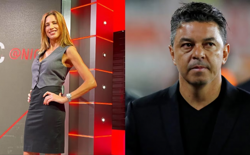 Alina Moine respondió sobre los rumores de romance con Marcelo Gallardo