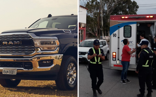 Una anciana de 76 años fue atropellada por una RAM y sobrevivió